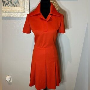 Vintage blood orange Women's Dress